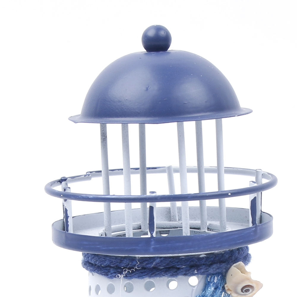 ELECTROPRIME Creative Decorative Wrought Iron Flash Tower LED Night Light, Size:Small 14cm