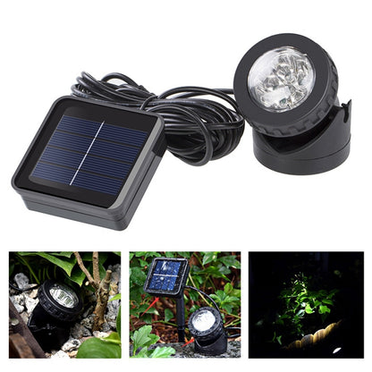 ELECTROPRIME Outdoor Solar Spotlight Pool Garden Lighting Landscape Dual-use IP65 Solar LED Light