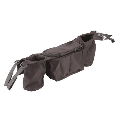 ELECTROPRIME Baby Stroller Organizer Baby Prams Carriage Bottle Cup Holder Bag for Pram Buggy Baby Stroller Accessories(Brown)