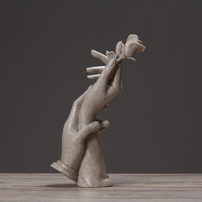 ELECTROPRIME Creative Abstract Sculpture Decoration Wedding Gifts Home Crafts