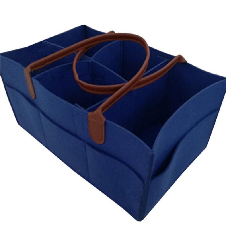 ELECTROPRIME Mummy Bag Storage Multifunctional Maternity Handbags Organizer Stroller Accessories, Size:33x23x18cm, Color:Blue 2