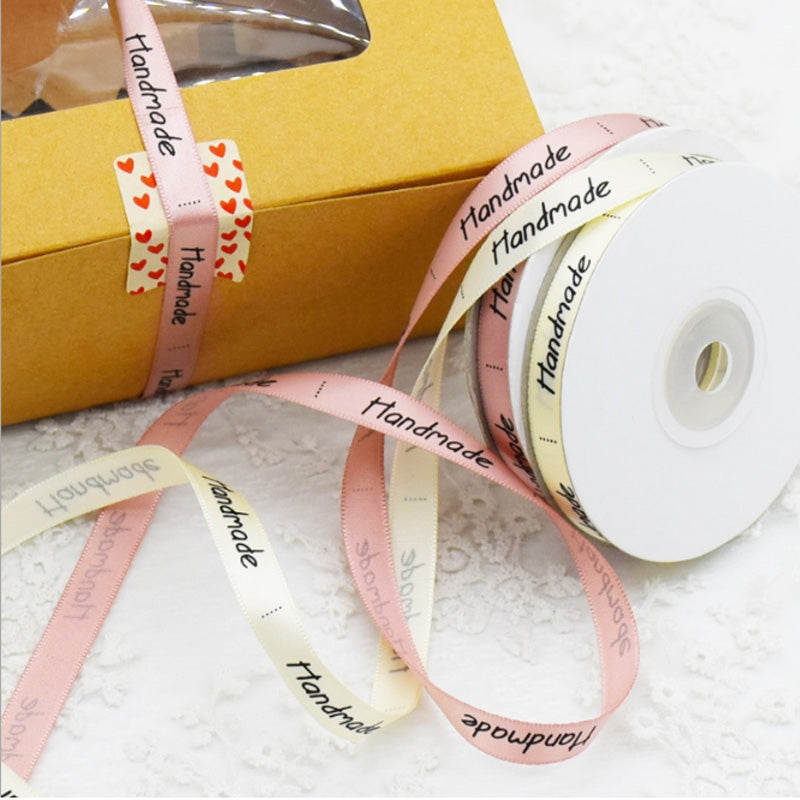 ELECTROPRIME 2 PCS Gift Box Packaging Ribbon Cake Box Ribbon Baking Packaging Accessories(Pink)