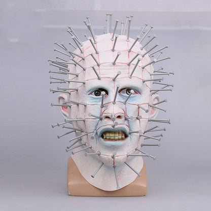 ELECTROPRIME Halloween hat Hellraiser Scary Pinhead Masks Grimace Monster Adult Cosplay