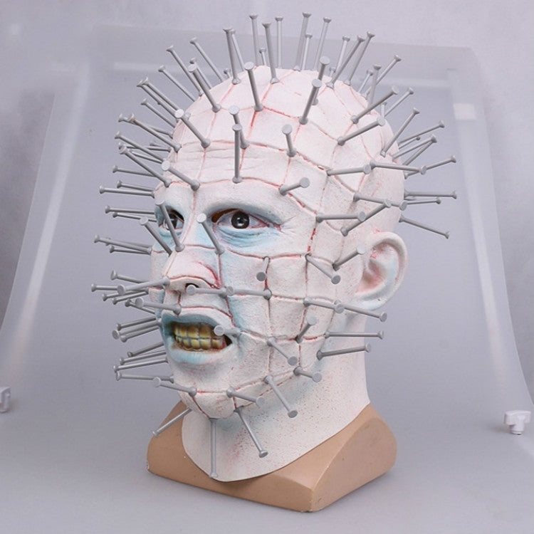ELECTROPRIME Halloween hat Hellraiser Scary Pinhead Masks Grimace Monster Adult Cosplay
