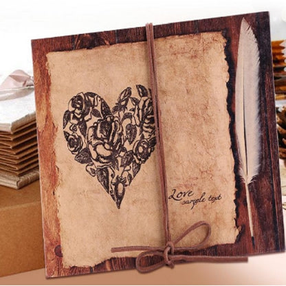 ELECTROPRIME Retro Paste Folding 18 Fold Pages 34 Sides Creative Manual Album Book(Coffee Kraft Inside Page)
