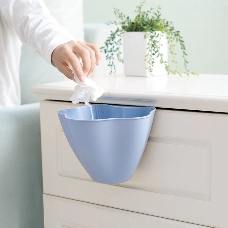 ELECTROPRIME Kitchen Cupboard Back Garbage Bin Cabinet Door Garbage Trash Storage Hanging Trash Rack(Blue)
