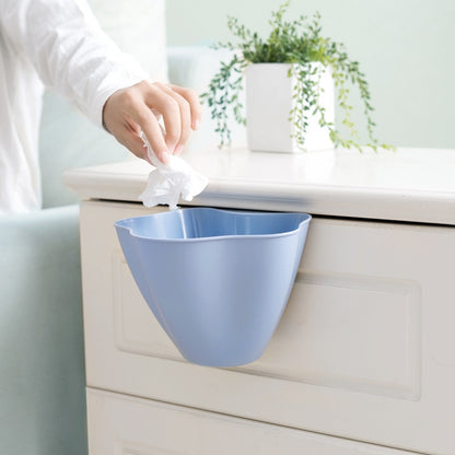 ELECTROPRIME Kitchen Cupboard Back Garbage Bin Cabinet Door Garbage Trash Storage Hanging Trash Rack(Blue)