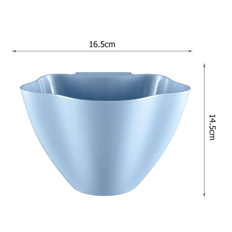 ELECTROPRIME Kitchen Cupboard Back Garbage Bin Cabinet Door Garbage Trash Storage Hanging Trash Rack(Blue)