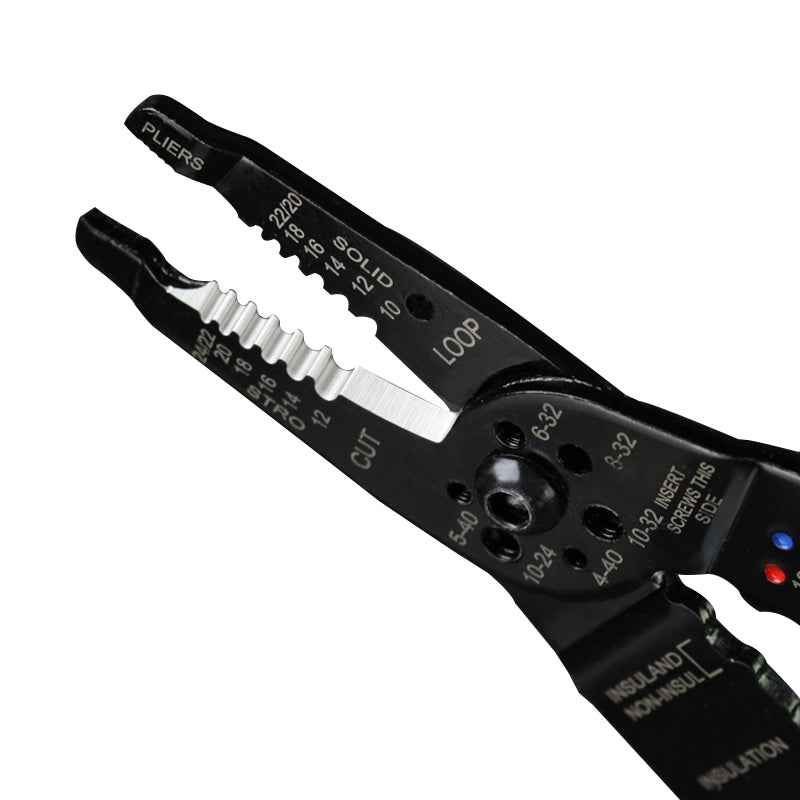 ELECTROPRIME 8 Inch Multi-function Cable Insulation Cutting Wire Stripper Electrician Repair Tool