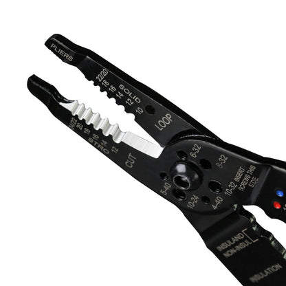 ELECTROPRIME 8 Inch Multi-function Cable Insulation Cutting Wire Stripper Electrician Repair Tool