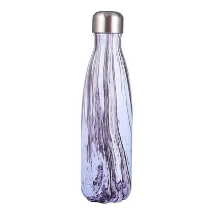 ELECTROPRIME Thermal Cup Vacuum Flask Heat Water Bottle Portable Stainless Steel Sports Kettle(White)