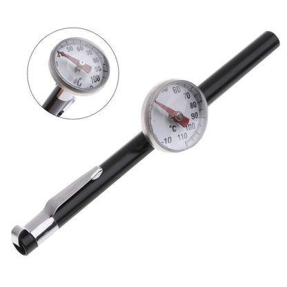 ELECTROPRIME 2 PCS  Probe Type Household Food Thermometers for Measuring Liquid Food(Silver black)