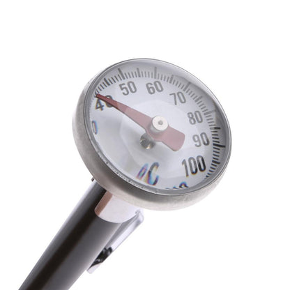 ELECTROPRIME 2 PCS  Probe Type Household Food Thermometers for Measuring Liquid Food(Silver black)