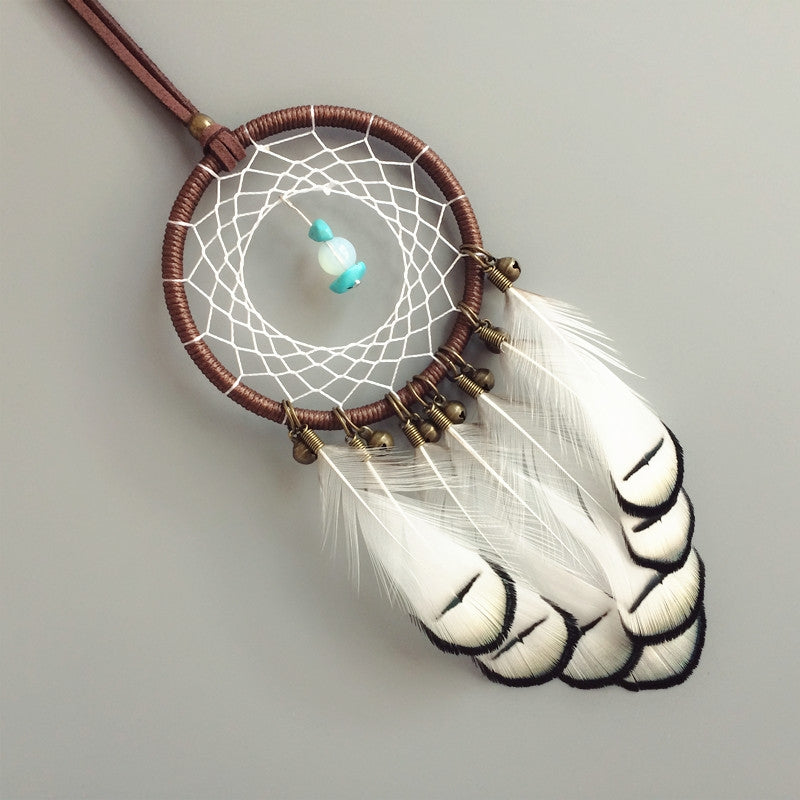 ELECTROPRIME Creative Hand-Woven Crafts Dream Catcher Home Car Wall Hanging Decoration