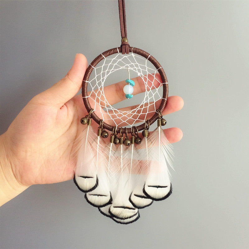 ELECTROPRIME Creative Hand-Woven Crafts Dream Catcher Home Car Wall Hanging Decoration