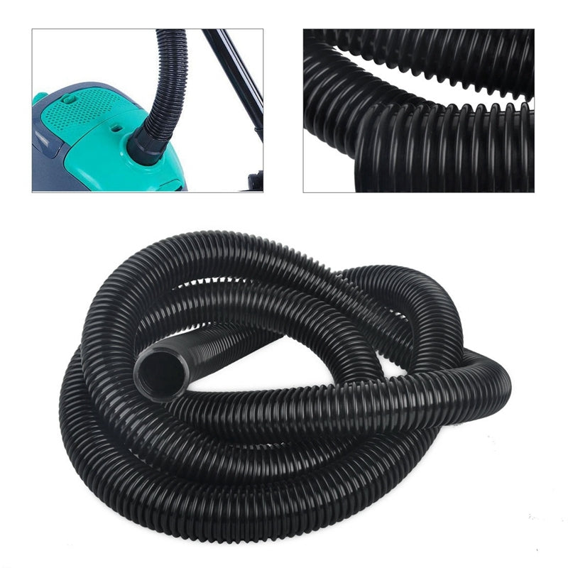 ELECTROPRIME 2.5m Length 32mm Inner Diameter Flexible EVA Hose for Industrial Vacuum Cleaner Suction Machine