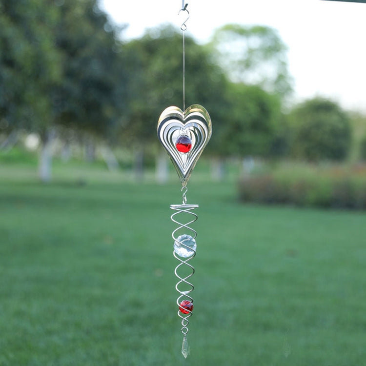 ELECTROPRIME Foldable Metal Sheets Iron Wire Wind Chimes Home Garden Decoration(W011)