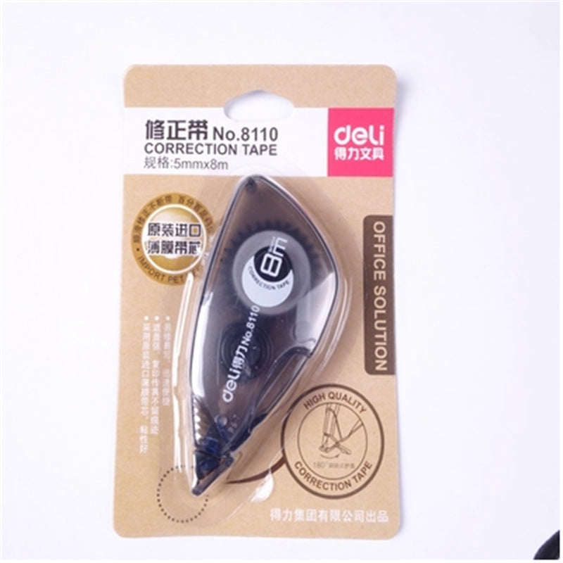 ELECTROPRIME N81427 2 PCS Large Capacity Constantly with Correction Tape Learning Tools Student Stationery Gifts(Random Color Delivery)