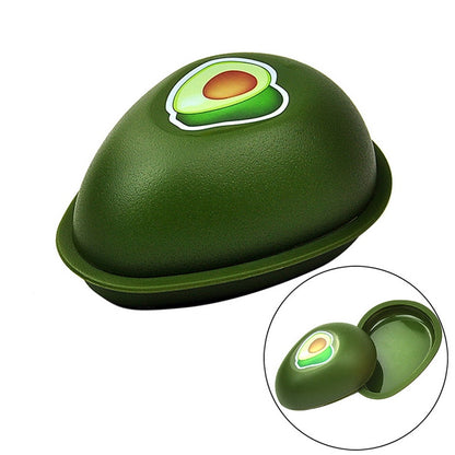 ELECTROPRIME Creative Kitchen Refrigerator Vegetable Fruits Crisper Containers Plastic Fresh Storage Box(Avocado)