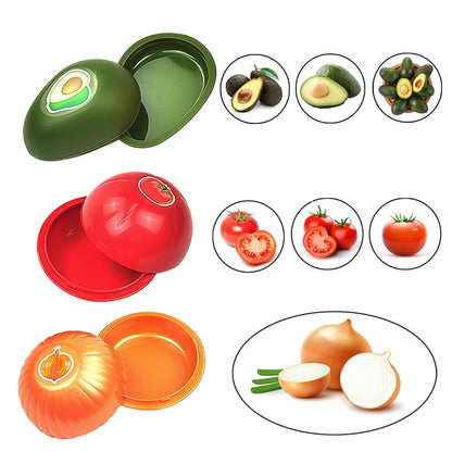 ELECTROPRIME Creative Kitchen Refrigerator Vegetable Fruits Crisper Containers Plastic Fresh Storage Box(Tomato)