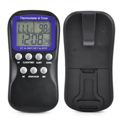 ELECTROPRIME Digital Food Probe Oven Electronic Thermometer Timer Temperature Sensor