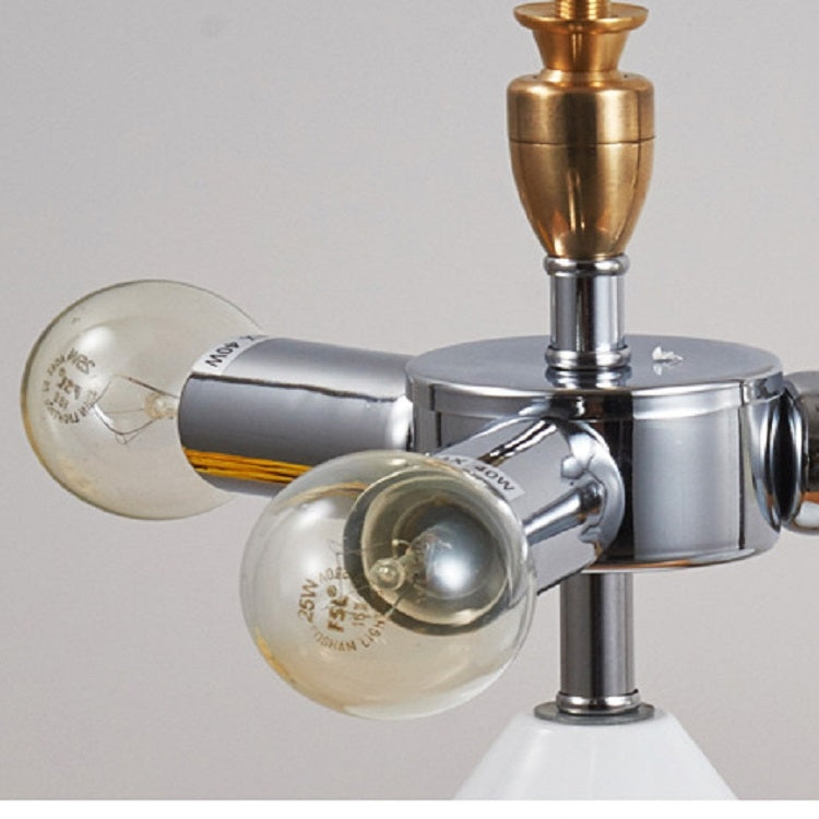 ELECTROPRIME White E14 LED Metal Mushroom Table Lamp Bedroom Decorative Table Lamp EU Plug, Size:S