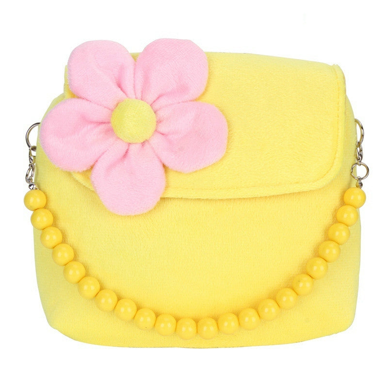 ELECTROPRIME Fashion Shoulder Bag Children Girls Princess Flower Messenger Handbag Lovely Purses(Red)