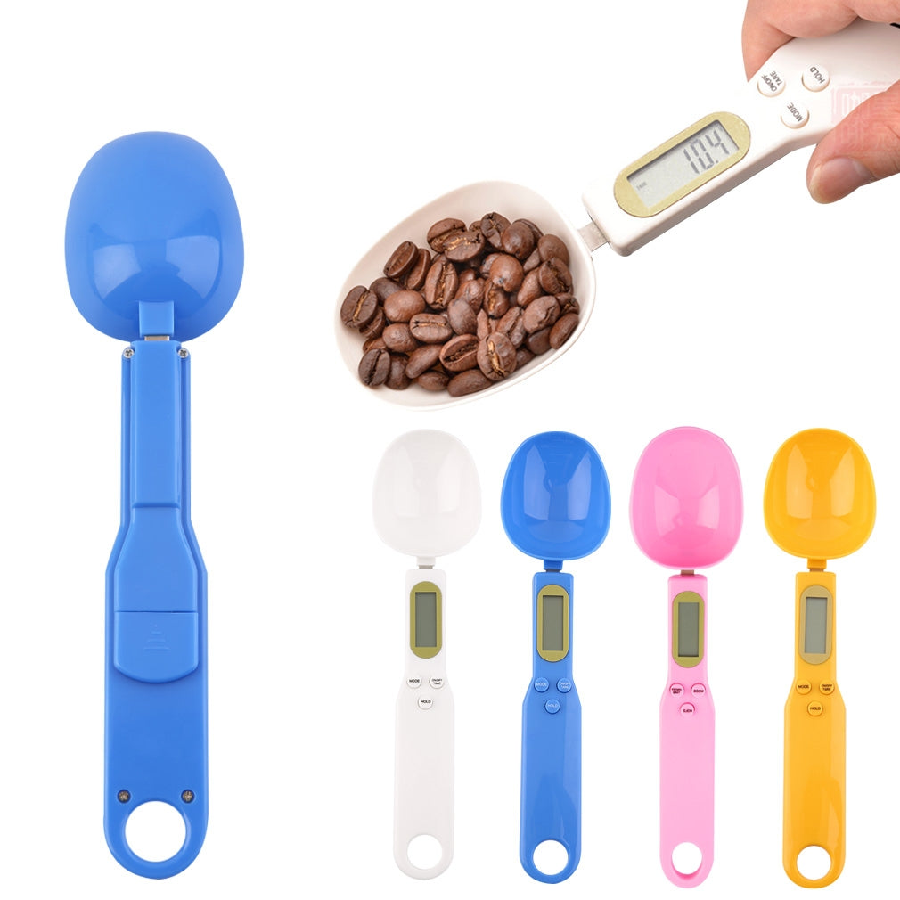 ELECTROPRIME Digital LCD Kitchen Food Weight Measurement Professional Electronic Scale Spoon Scale(Yellow)