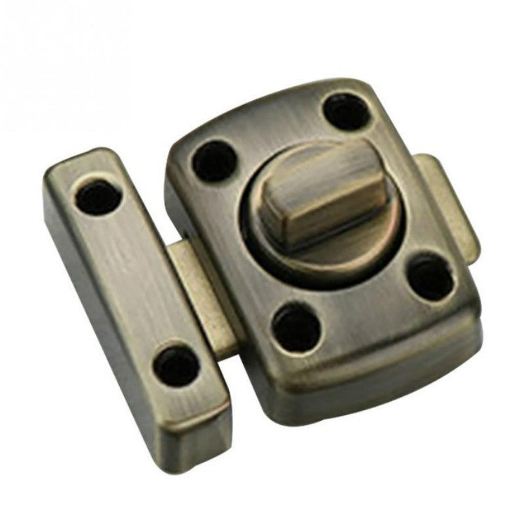 ELECTROPRIME Universal Door Latch Security Sliding Door Lock with Screws, Size:L(Antique Bronze)