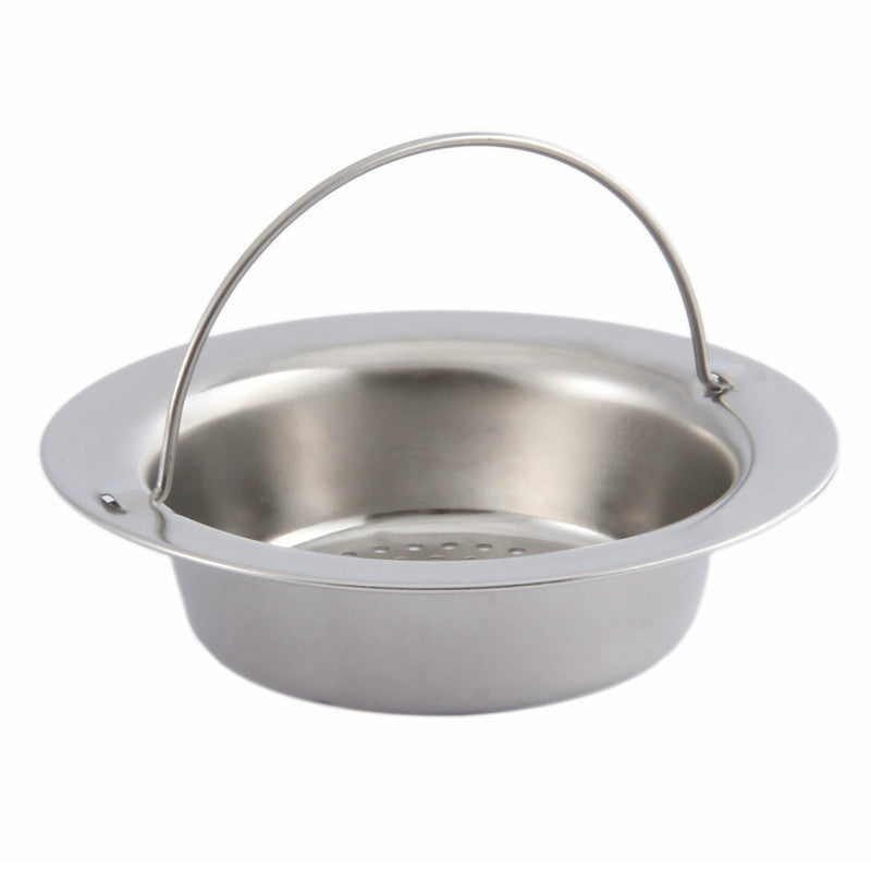 ELECTROPRIME Hand-held Shower Drain Hole Filter Stainless Steel Kitchen Sink Strainer