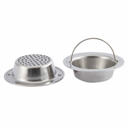 ELECTROPRIME Hand-held Shower Drain Hole Filter Stainless Steel Kitchen Sink Strainer