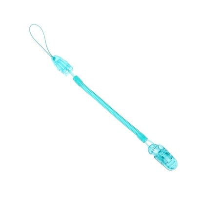 ELECTROPRIME Baby Pacifier Clip Chain PP Holder Soother Pacifier Clips Leash Strap Nipple Holder for Infant Feeding(Green)