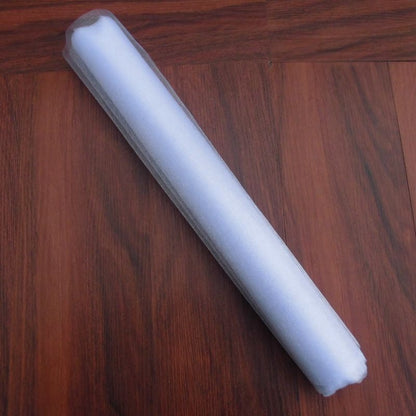 ELECTROPRIME 3pcs Tulle Roll Crystal Fabric Organza Tulle Roll Spool Decoration for Wedding Birthday Party, Size:2.5mx48cm(White)