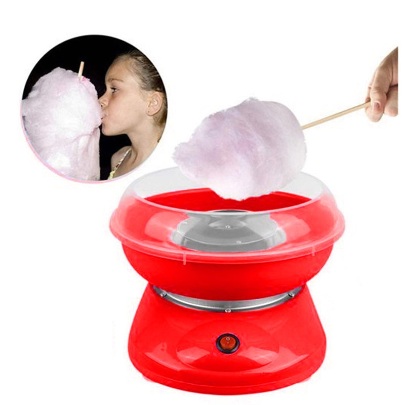 ELECTROPRIME Electric Cotton Candy Machine, Plug:EU(Red)