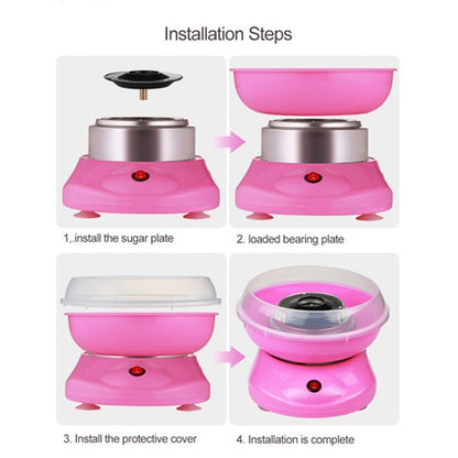 ELECTROPRIME Electric Cotton Candy Machine, Plug:EU(Blue)