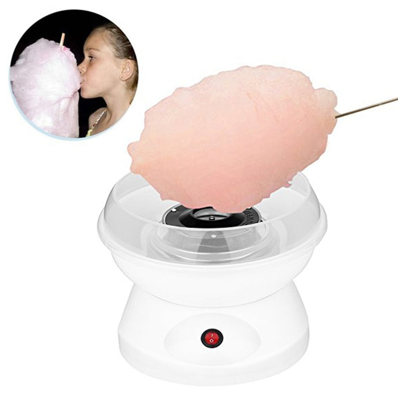 ELECTROPRIME Electric Cotton Candy Machine, Plug:EU(White)