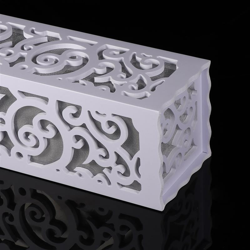 ELECTROPRIME Simple Modern Hollow Carved Creative Energy-saving LED Night Light Bedroom Study Decorative Table Lamp