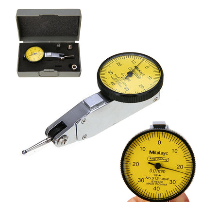 ELECTROPRIME Precision Metric Shockproof Waterproof Lever Small Dial Measuring Instrument Tool