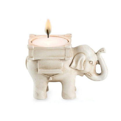 ELECTROPRIME Retro Elephant Tea Light Candle Holder Candlestick Wedding Home Decor Crafts Tea Light Holders Tea Light Holder