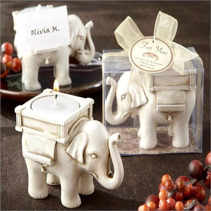 ELECTROPRIME Retro Elephant Tea Light Candle Holder Candlestick Wedding Home Decor Crafts Tea Light Holders Tea Light Holder