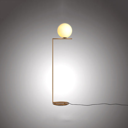 ELECTROPRIME Electroplated Glass Ball Floor Lamp Indoor Home Decoration Light