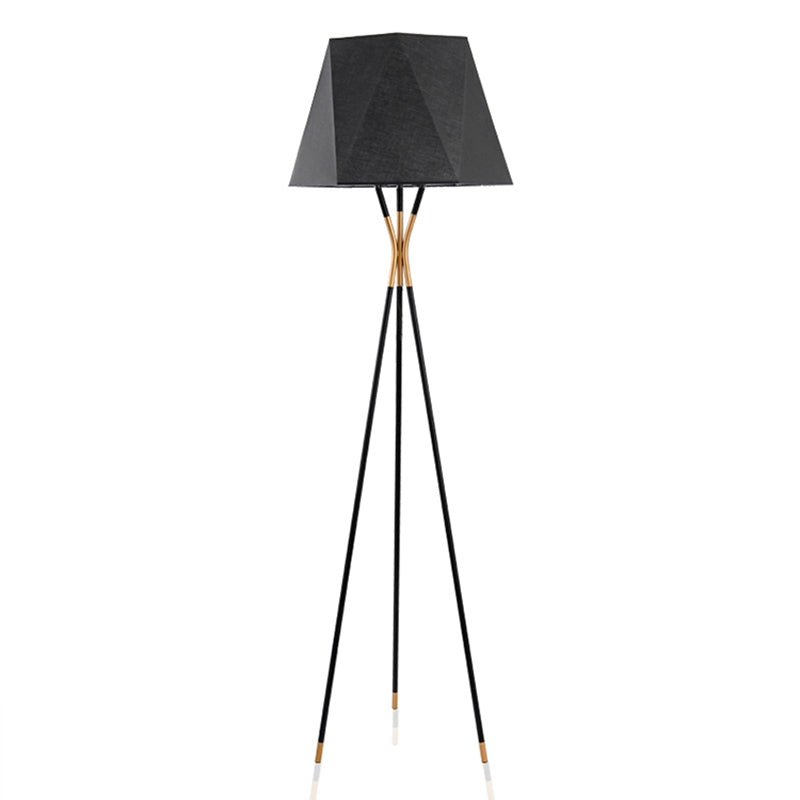 ELECTROPRIME Creative Simple Three-legged Floor Lamp Living Room Bedroom Model Room Light Decorative Light(White Light)