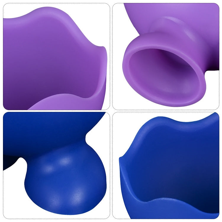ELECTROPRIME 10 PCS Creative Environmentally Friendly Kitchen Gadgets Resistant Silicone Egg Cooker Food Grade Egg Tray Random Color Delivery