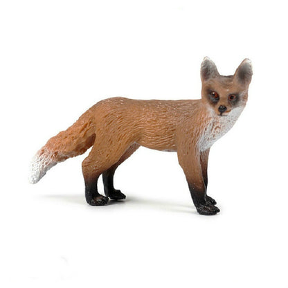 ELECTROPRIME Solid Simulation Wild Animal Toy Fox Model, Specification:M-638 Little Fox