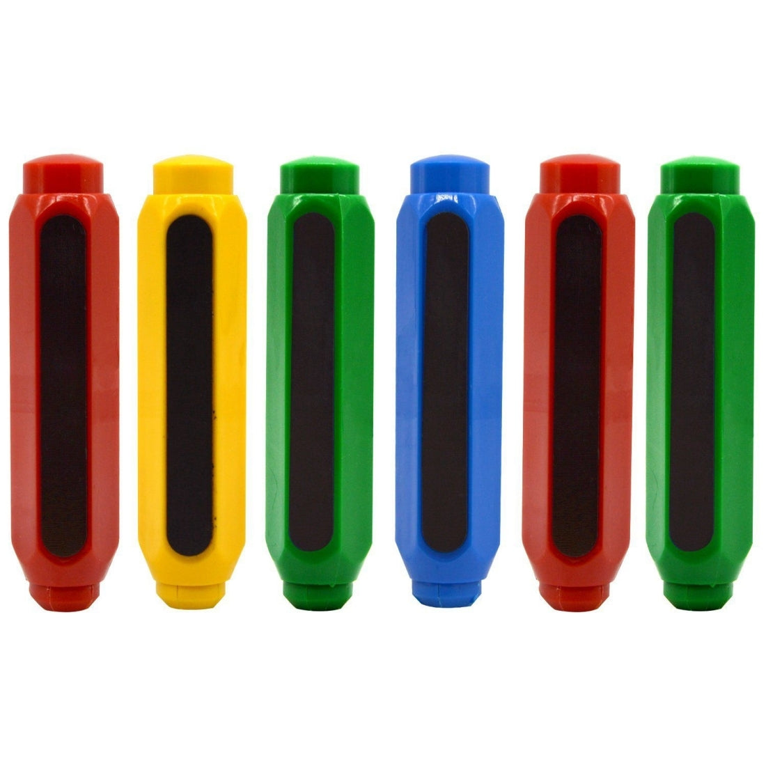 ELECTROPRIME 10 PCS Magnetic Chalk Holder Dustless Double Spring Chalk Pen Holder Auto-adjust Chalk Clip, Ramdom Color