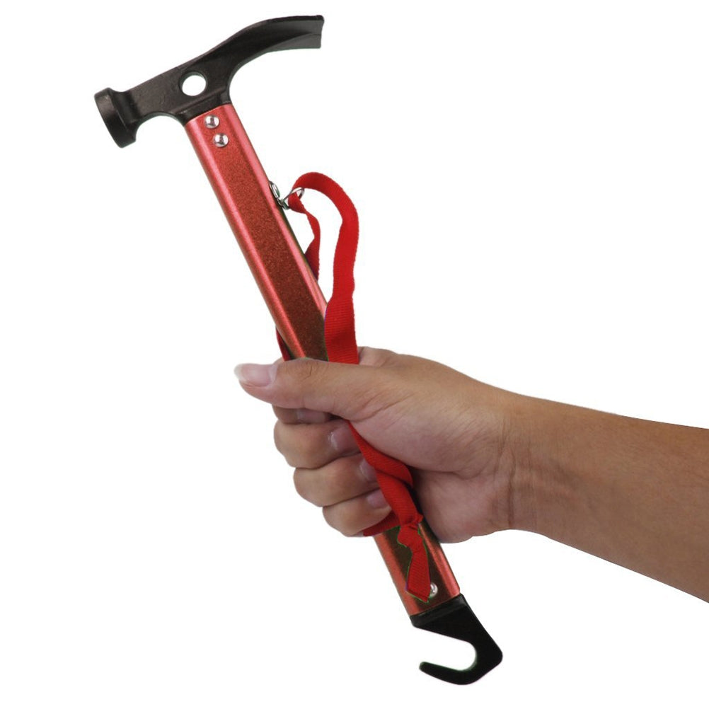 ELECTROPRIME Multi-Purpose Camping Hammer Outdoor Tool ,Random Color Delivery