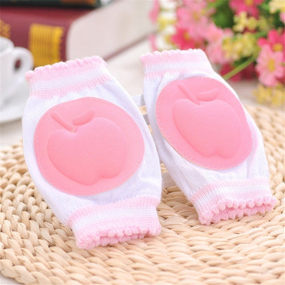 ELECTROPRIME Baby Toddlers Learn To Walk Anti Slip Knee Protector Breathable Knee Pad(Pink)