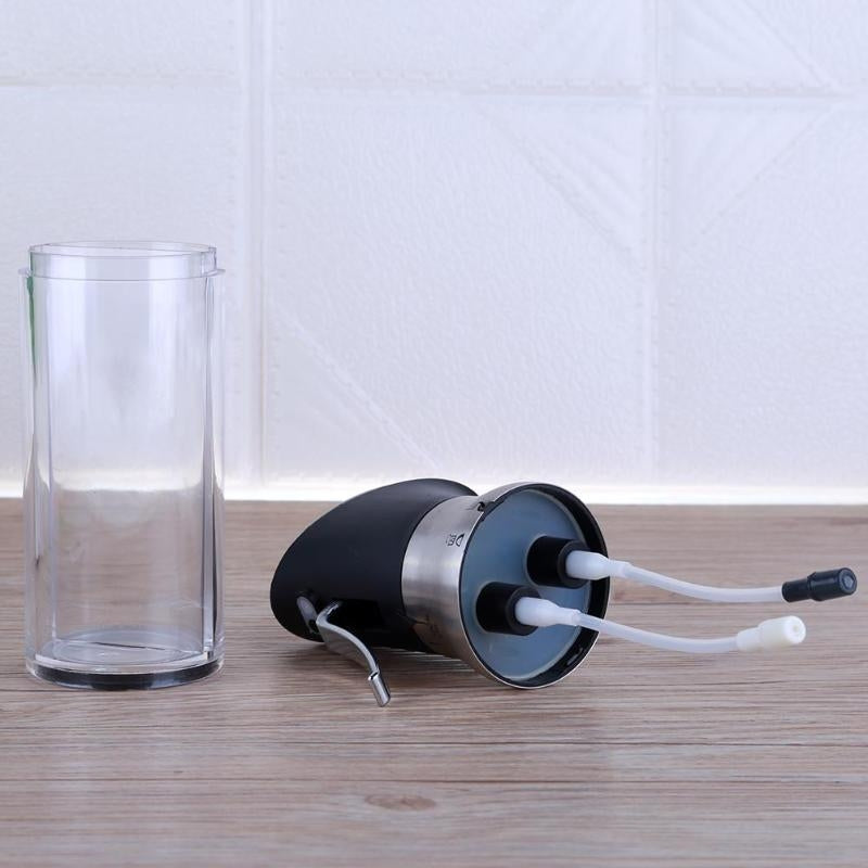 ELECTROPRIME 2 in 1 Olive Oil Dispenser Bottle Pot Oil Container Storage Bottle Vinegar Sprayer Spice Oiler Sauce Kitchen Cooking Tools
