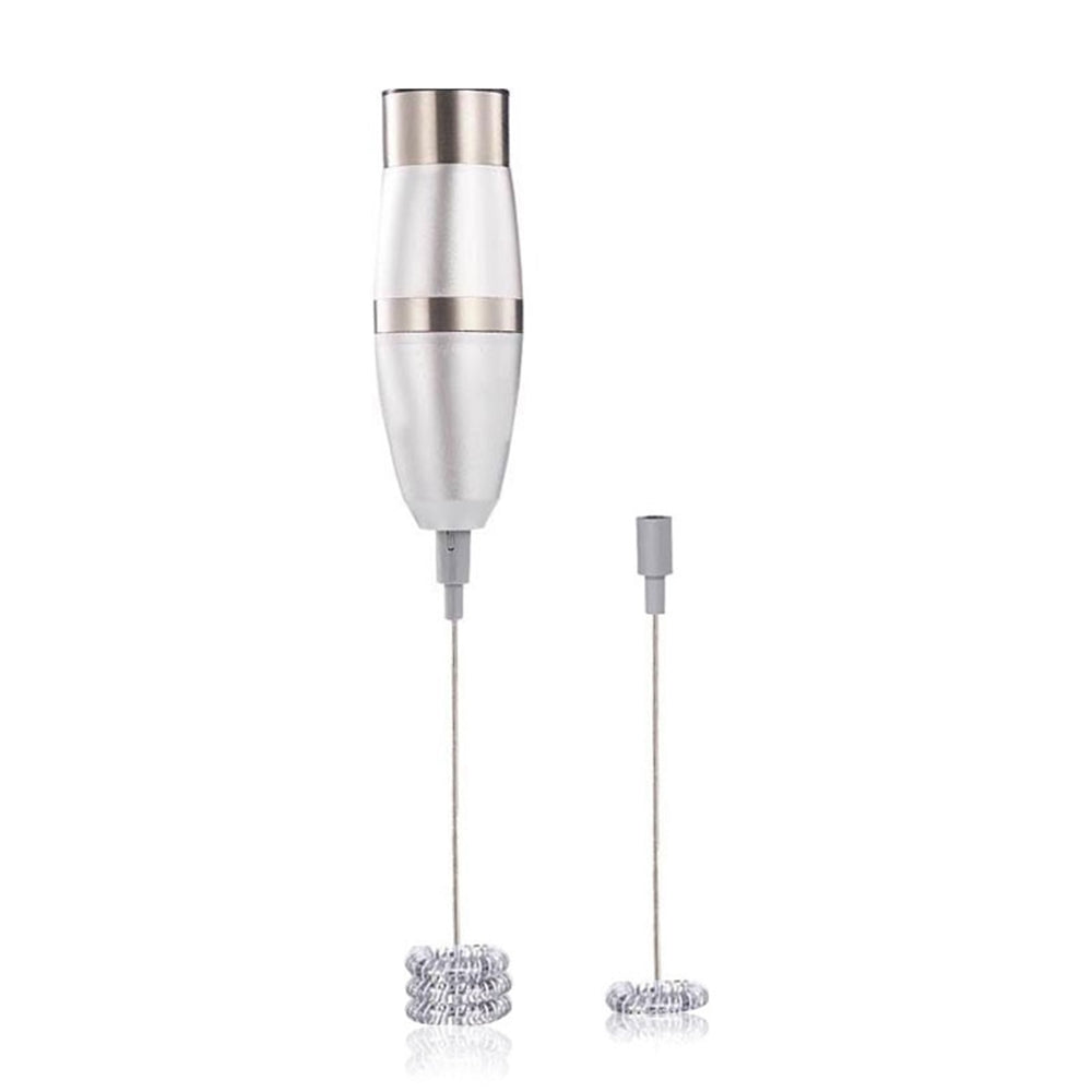 ELECTROPRIME Electric Milk Frother Foamer Double Spring Triple Spring Stainless Steel Mixer