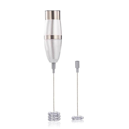 ELECTROPRIME Electric Milk Frother Foamer Double Spring Triple Spring Stainless Steel Mixer